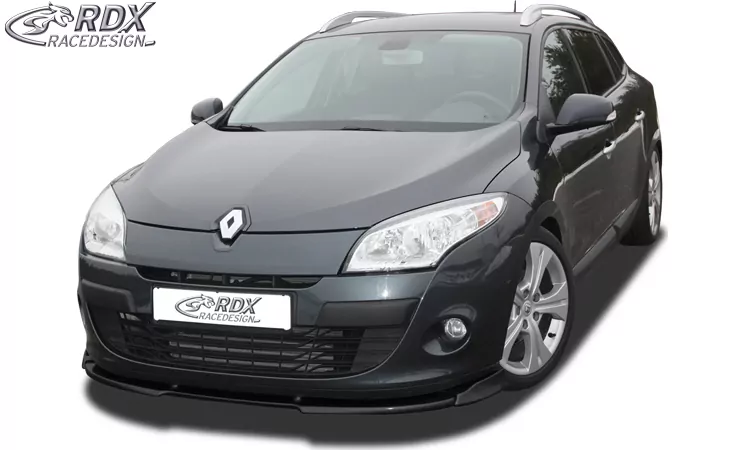 RDX Frontspoiler VARIO-X für RENAULT Megane 3 Limousine / Grandtour (-2012) Frontlippe Front Ansatz Vorne Spoilerlippe