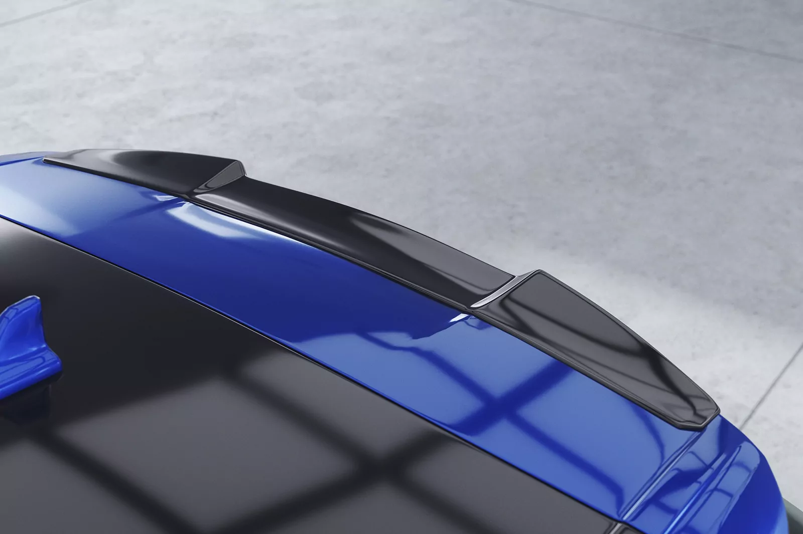 Heckflügel mit ABE für Audi Q7 / SQ7 (4M) HF991 Schwarz Strukturiert