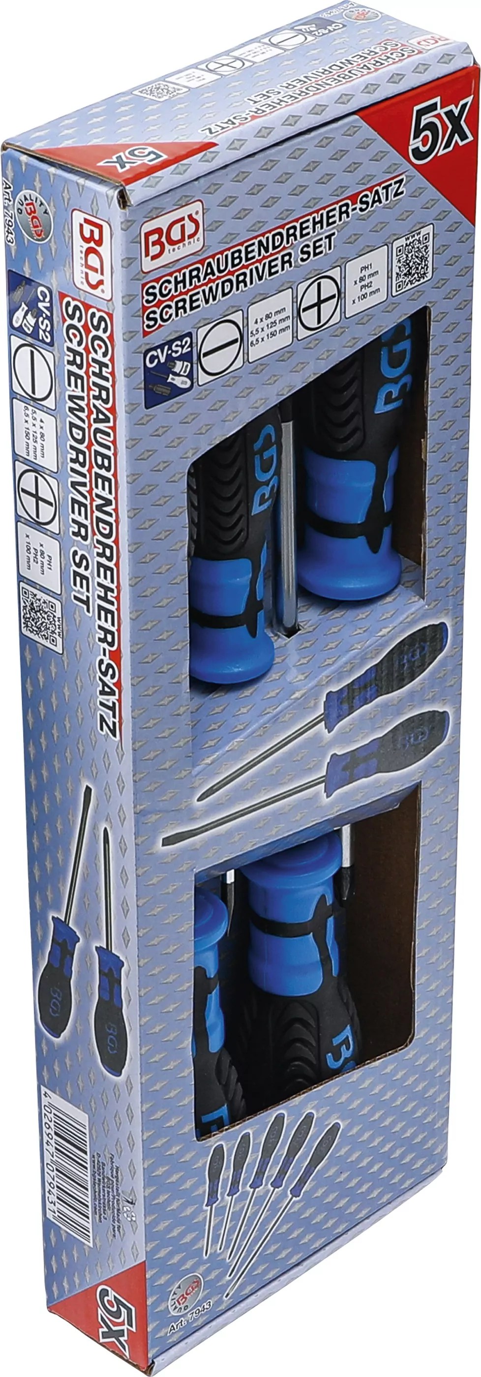 Schraubendreher-Satz | 5-tlg.