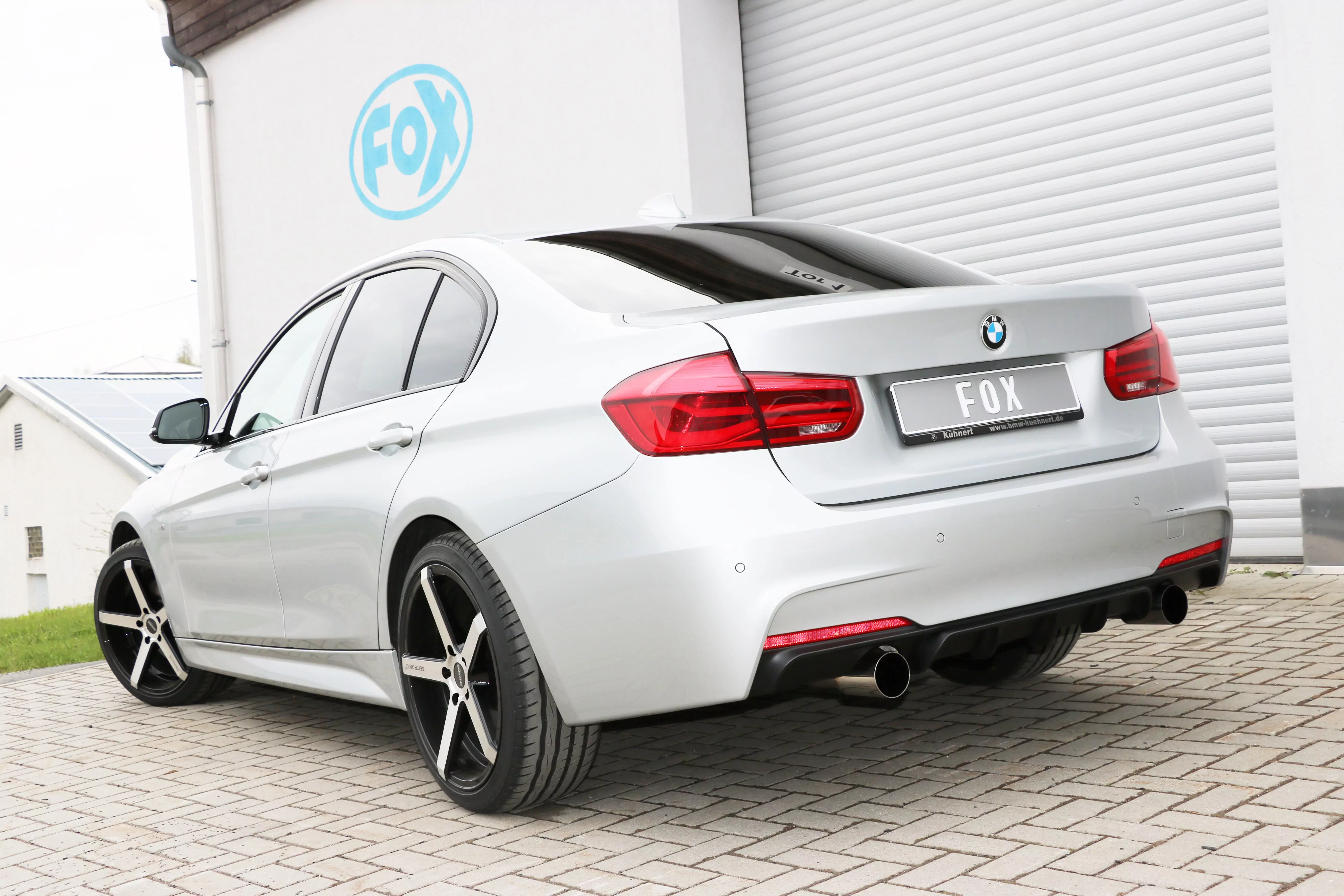 BMW F30/31 - 335d Endschalldämpfer quer Ausgang rechts/links - 1x90 Typ 10 rechts/links