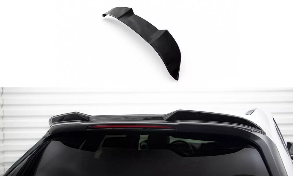 Spoiler CAP Für 3D Mazda CX-60 Mk1 Schwarz Hochglanz