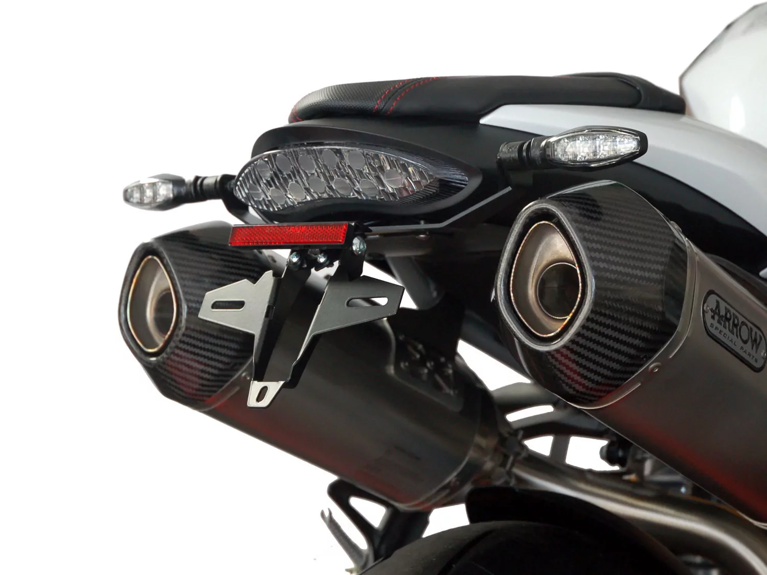 Kennzeichenhalter IQ6 für Triumph Speed Triple S - R - RS (2016-2020)