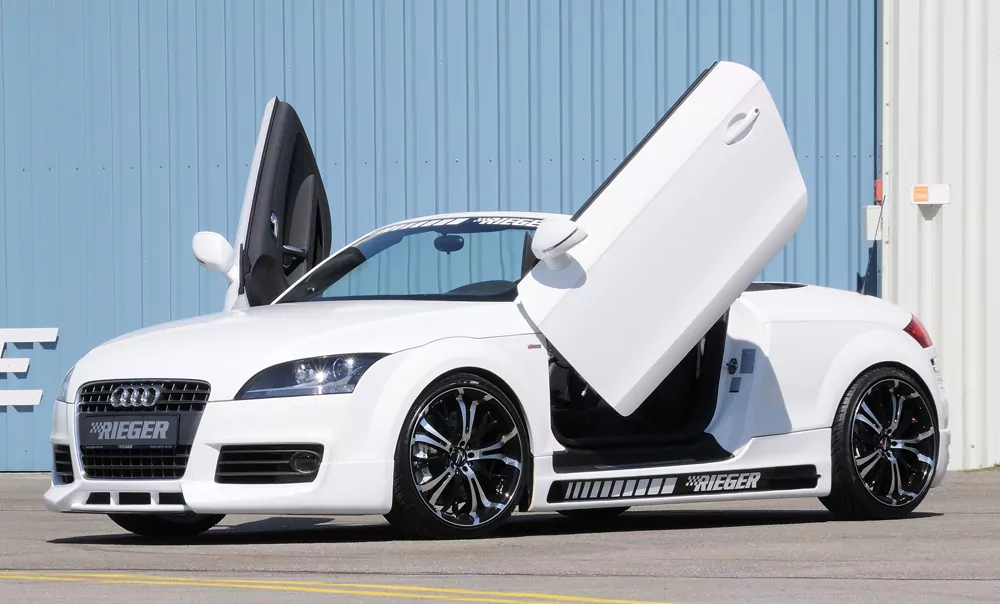 Rieger Spoilerlippe für Audi TT (8J) | Roadster 09.06-06.10 (bis Facelift) für S-Line (bis Facelift),ohne S-Line (ab Facelift