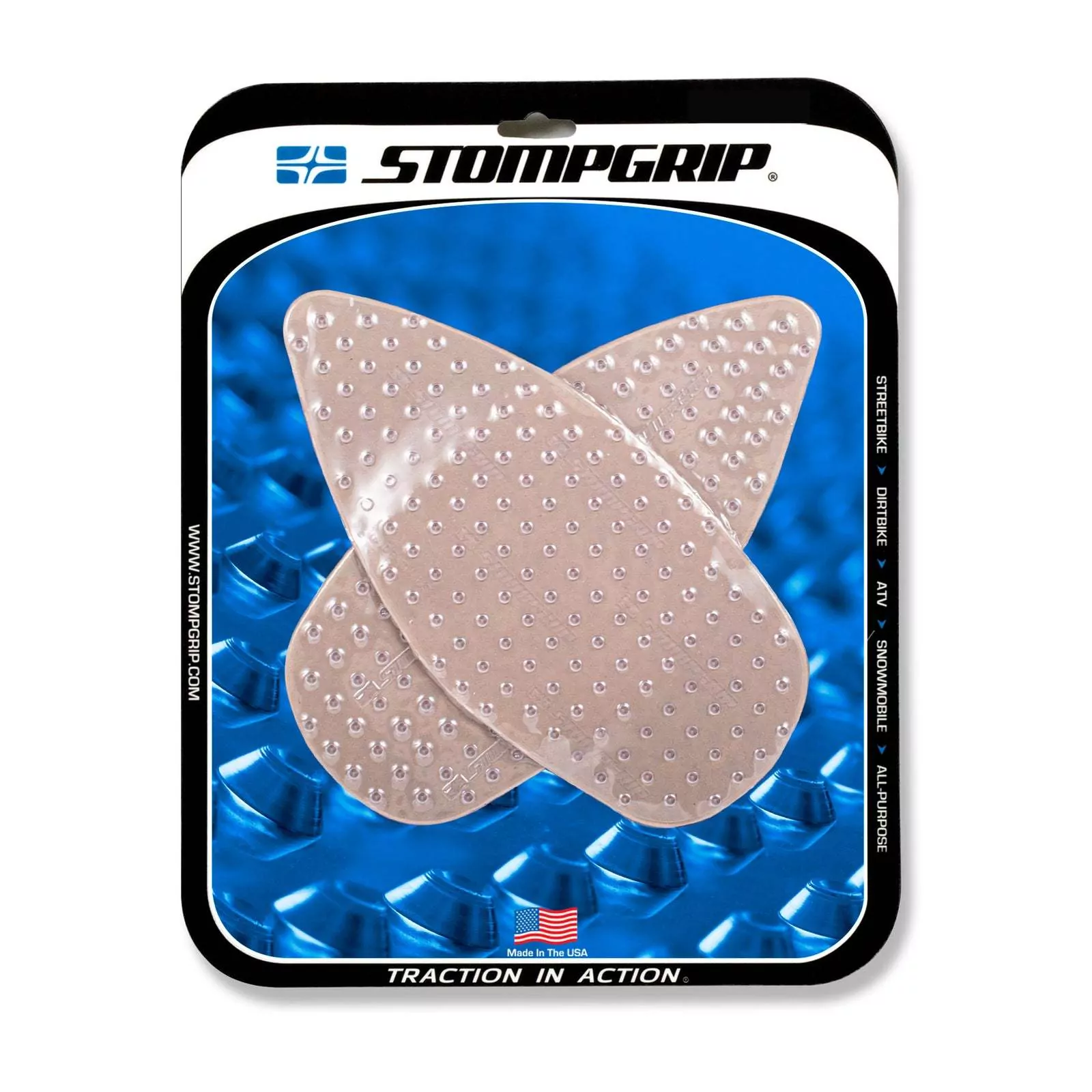Stompgrip Traction Pad Volcano für Aprilia RS 660 20-22 Klar