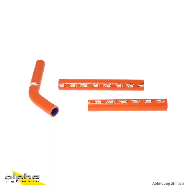 SAMCO SPORT Siliconschlauch Kit orange für KTM 125 SX 150 SX 150 XC Husqvarna TC125