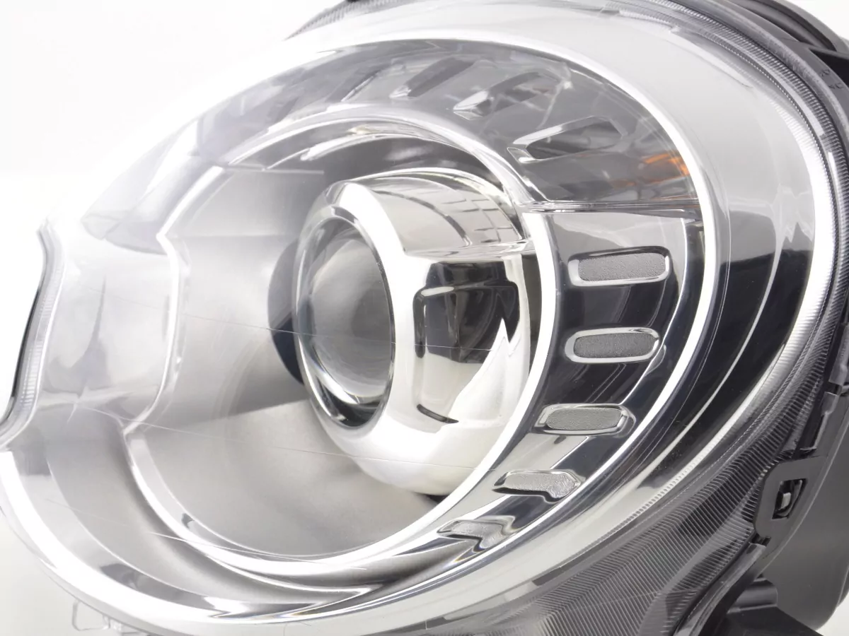 Scheinwerfer im Xenon-Look Fiat 500 (Typ 312)  ab 2010 chrom
