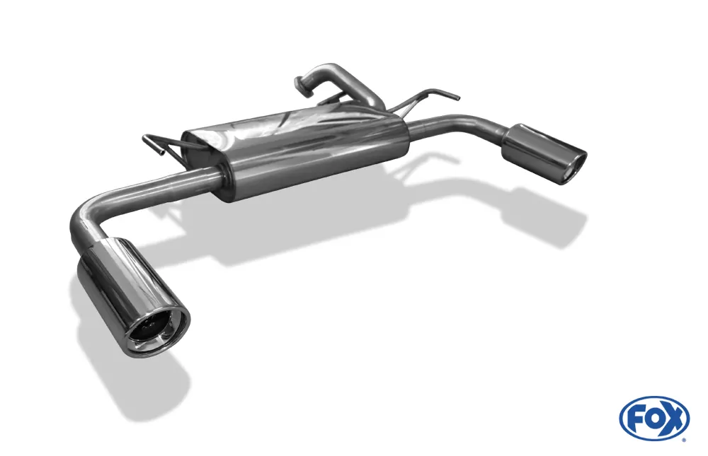 Mitsubishi Lancer CYO Stufenheck/ Sportback Benzin  Endschalldämpfer quer Ausgang rechts/links - 1x100 Typ 17 rechts/links