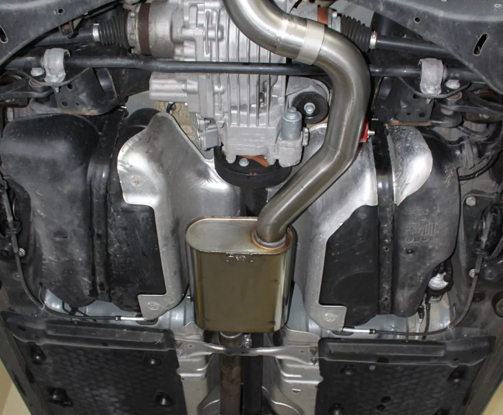 Audi A3 Typ 8P quattro + Sportback  Mittelschalldämpfer Ø70mm