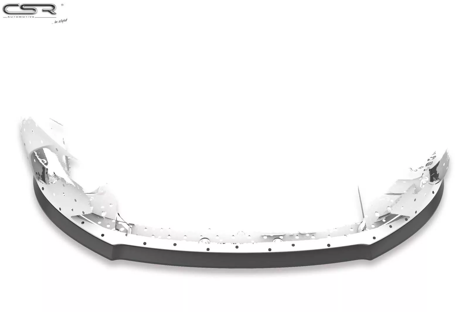 Cup-Spoilerlippe mit ABE für Opel Corsa F CSL435-M Carbon Look (matt)