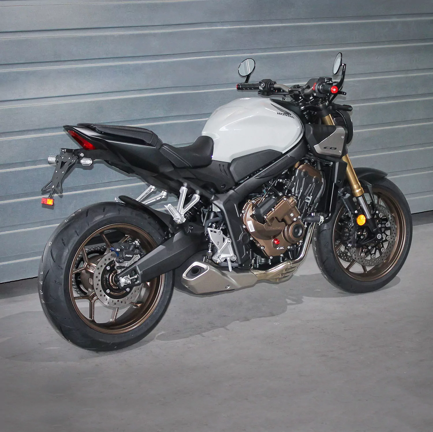 MG Biketec Kennzeichenhalter für Honda CB 650 R ab 2024