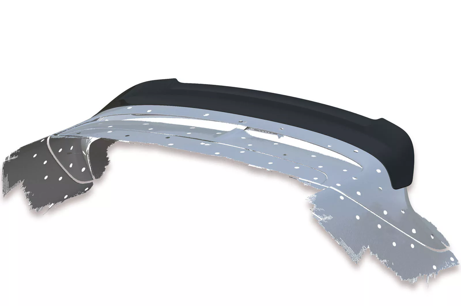 Heckflügel mit ABE für Hyundai I30 N (PD) N HF683-M Carbon Look (matt)