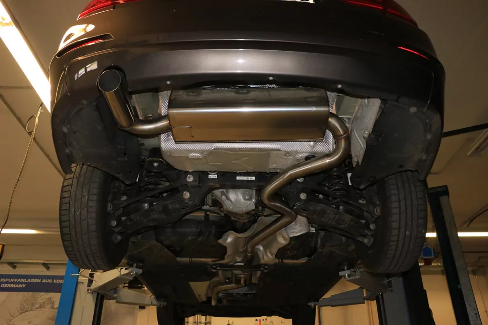 BMW F30/31 - 316i  Endschalldämpfer - 1x80 Typ 14