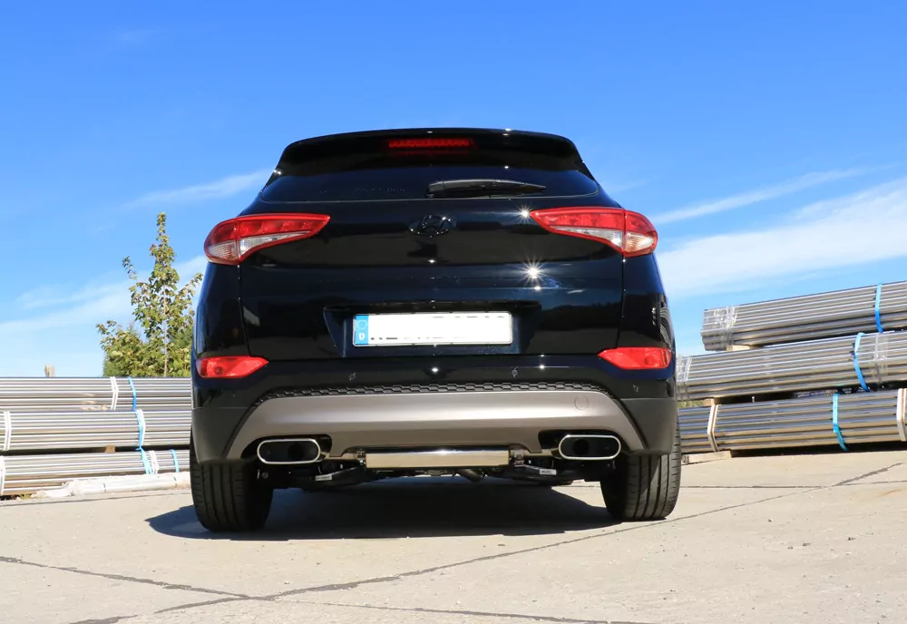 Hyundai Tucson TLE 4x2 & 4x4  Endschalldämpfer Ausgang rechts/links - 220x85 Typ 49 rechts/links