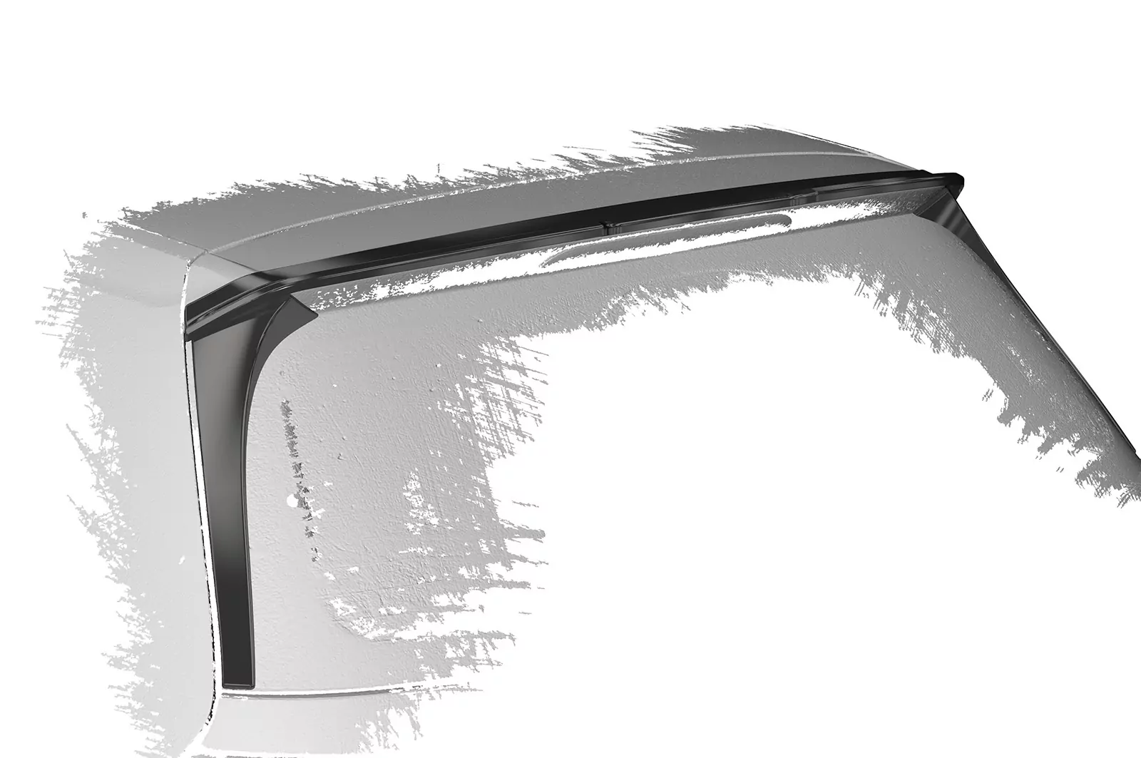 Heckflügel mit ABE für VW Golf 7 Basis HF795-M Carbon Look (matt)