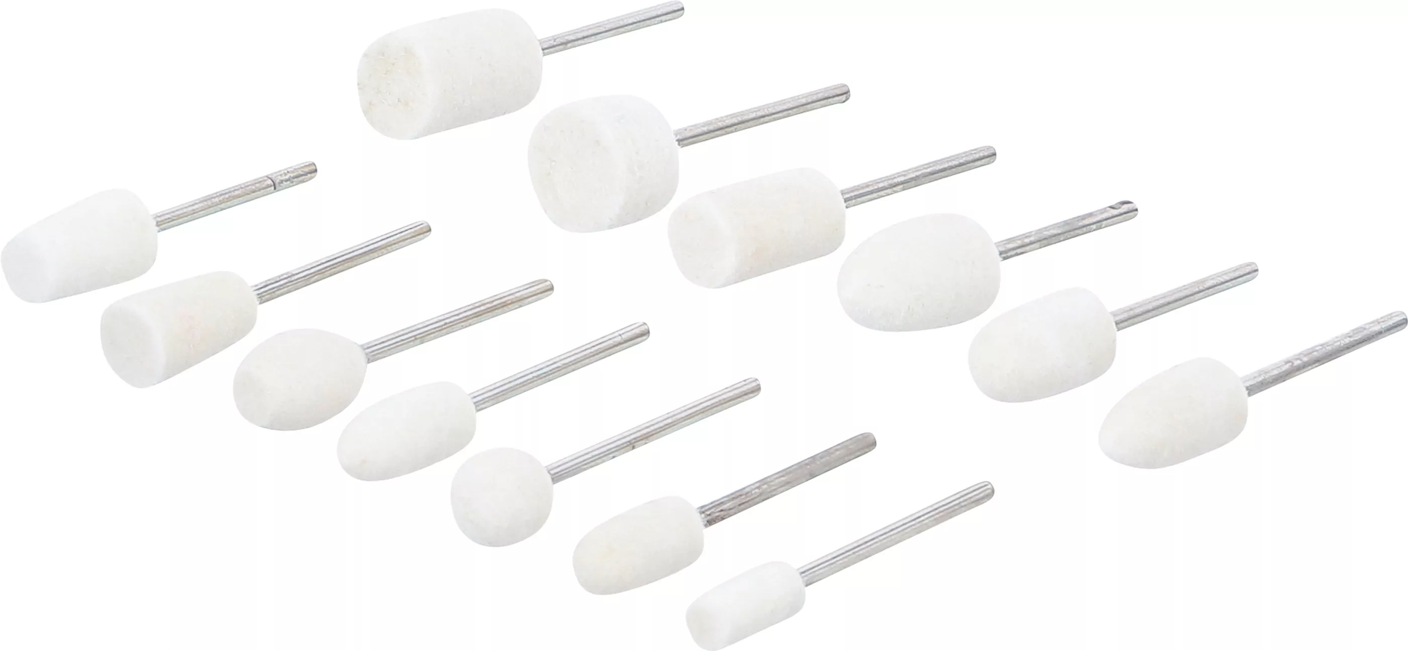 Polierköpfe-Sortiment | 13-tlg.