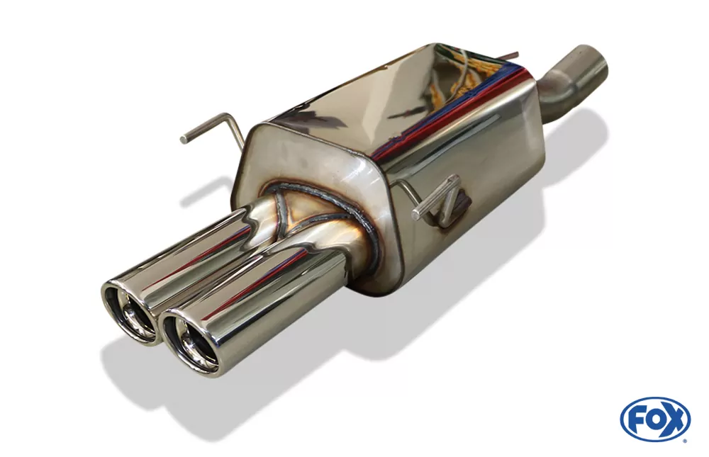 Opel Zafira A OPC  Endschalldämpfer 70mm - 2x80 Typ 17