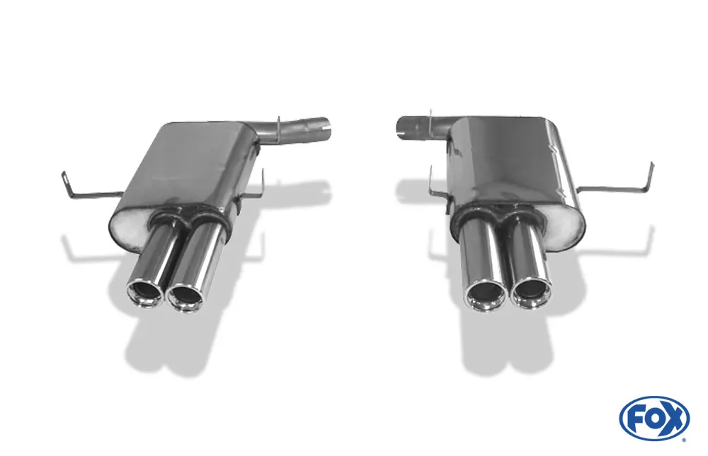 BMW E39 M5  Endschalldämpfer rechts/links - 2x80 Typ 13 recht/links