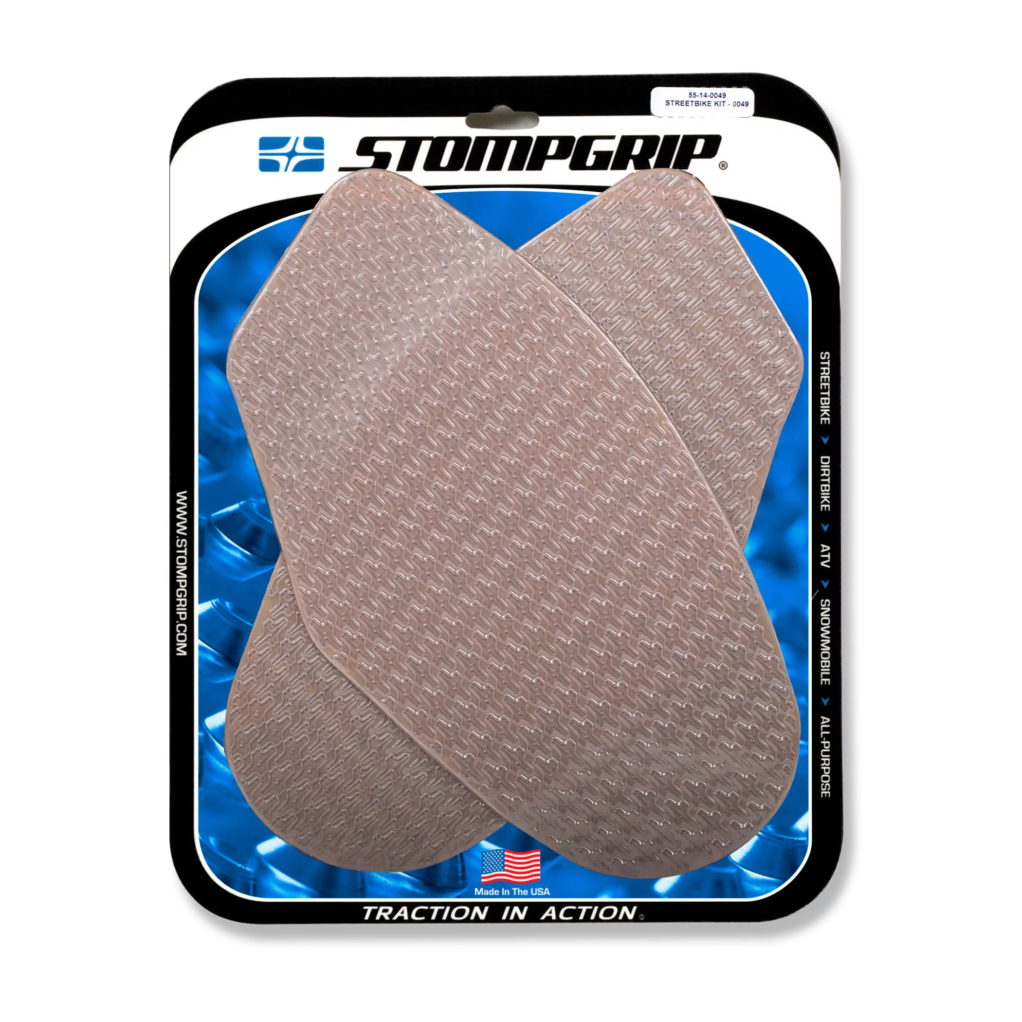 Stompgrip Traction Pad Icon für Suzuki GSX-R 1000 05-06 Klar