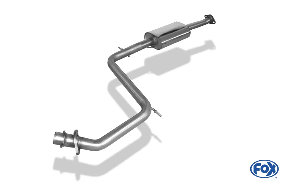 Mazda MX3 Typ EC  Vorschalldämpfer mit Tulpe und Flansch