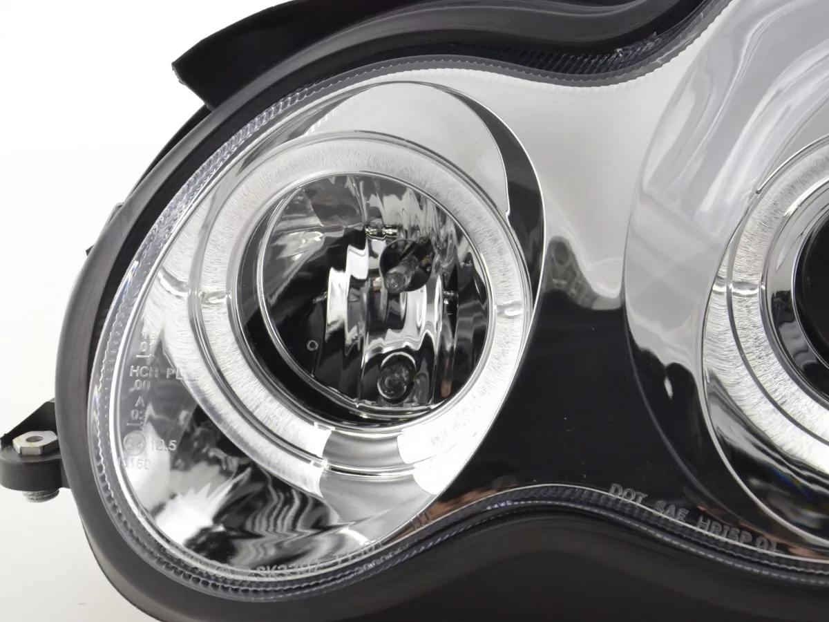 Scheinwerfer Set Mercedes C-Klasse Typ W203 Bj. 00-07 chrom