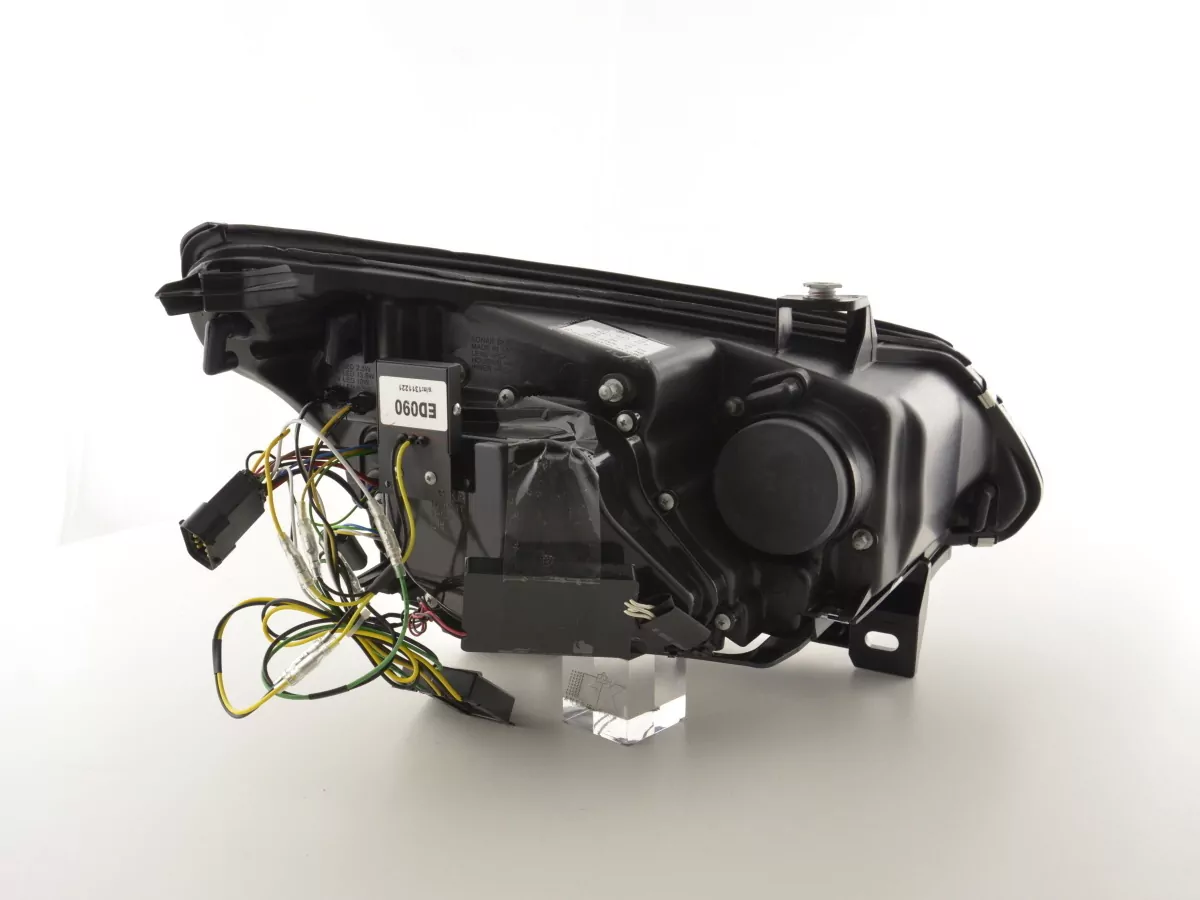 Scheinwerfer Set Xenon Angel Eyes CCFL BMW 5er E60/E61 Bj. 03-04 chrom