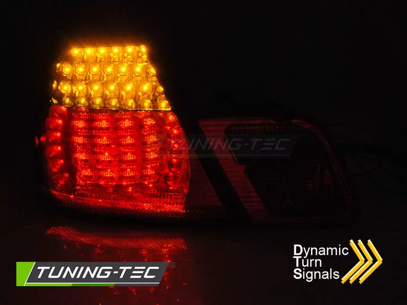 Led Tail Lights Red White Seq Fits Bmw E46 04.99-03.03 Coupe
