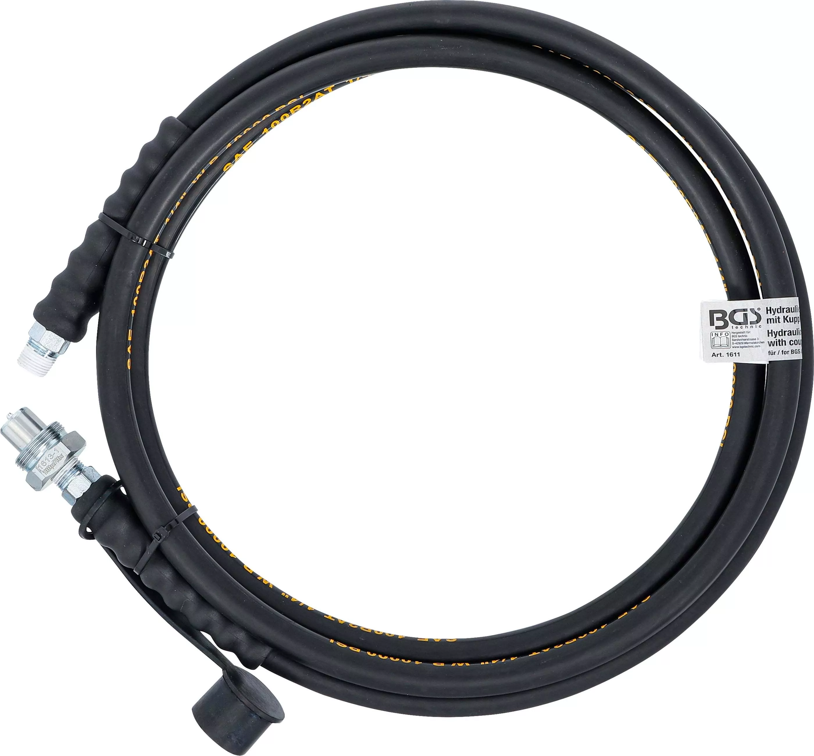 Hydraulikschlauch mit Kupplung | 1,8 m