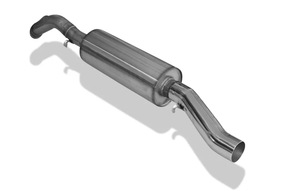 VW Golf I GTI  Endschalldämpfer Ø63,5mm - 1x63,5 Typ 23