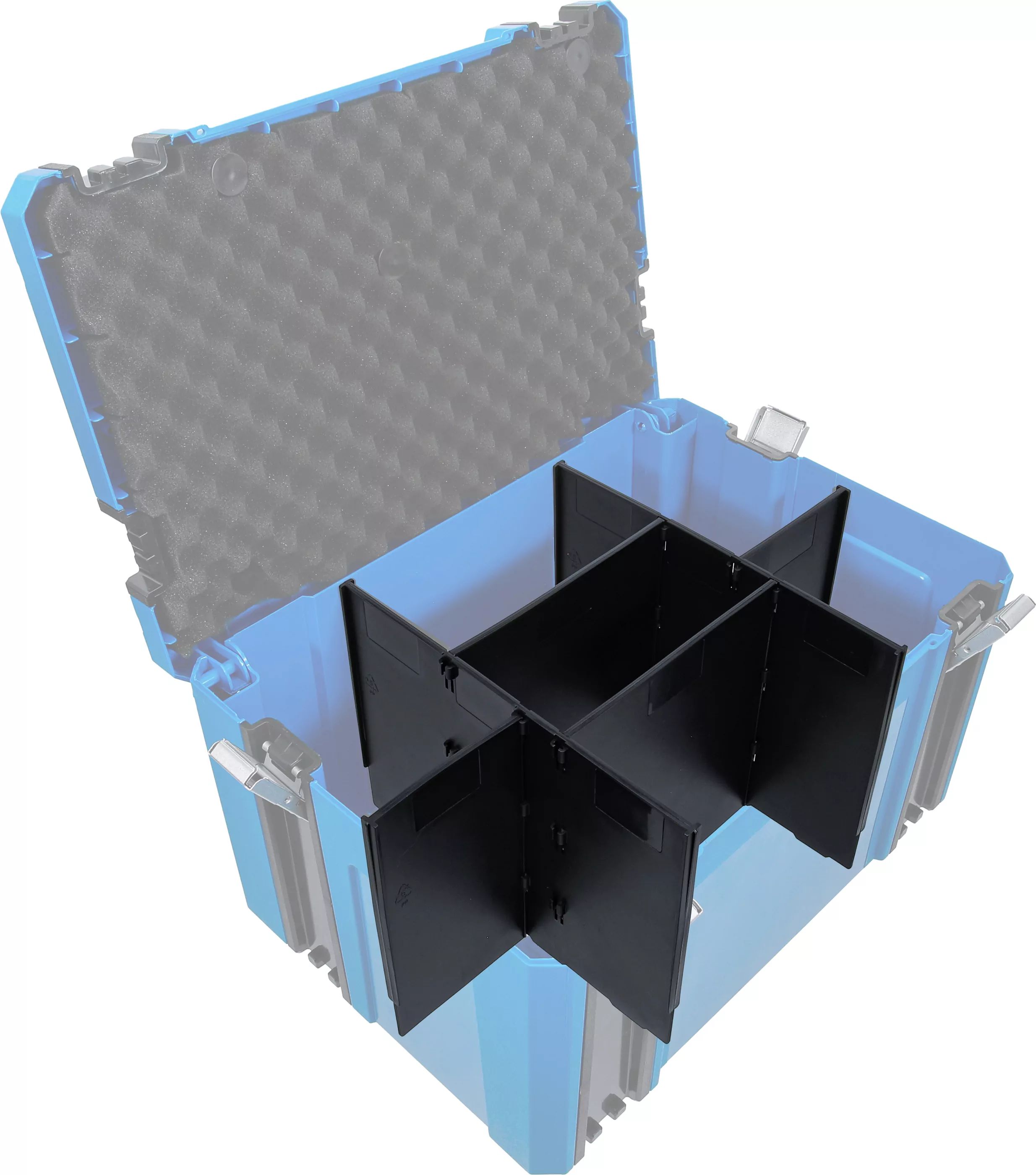 Fachteiler | für Systemkoffer | Größe L | 6-tlg.