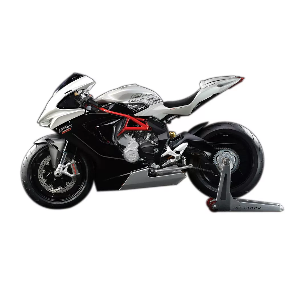 Stompgrip Traction Pad Volcano für MV Agusta F3 800 14-18 Klar