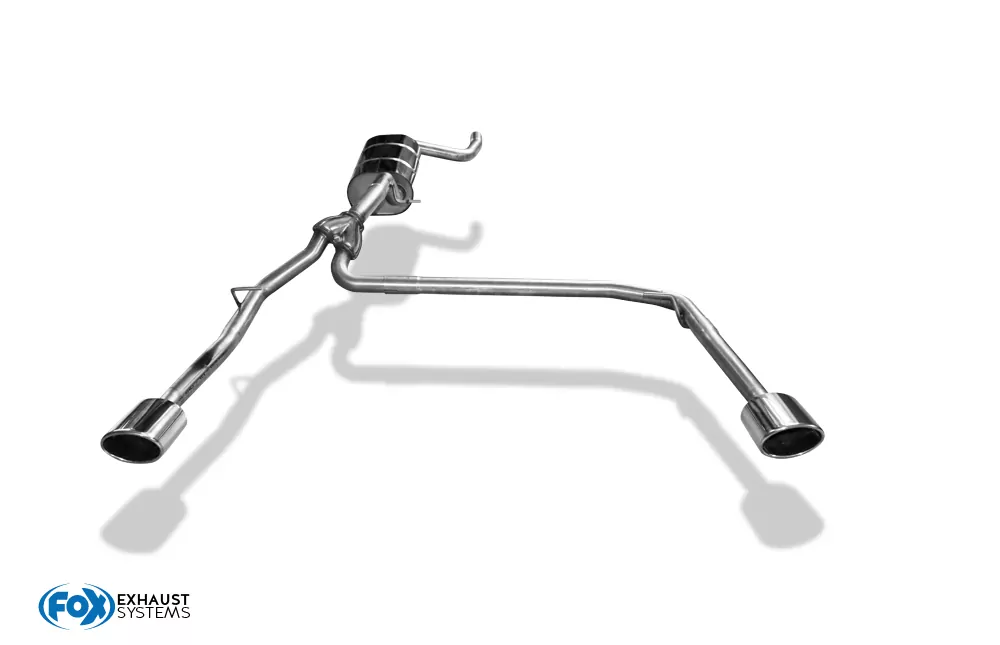 Ford Focus III Ecoboost - Turnier/ Kombi mit Stylingpaket  Endschalldämpfer Ausgang rechts/links - 115x85 Typ 32 rechts/links