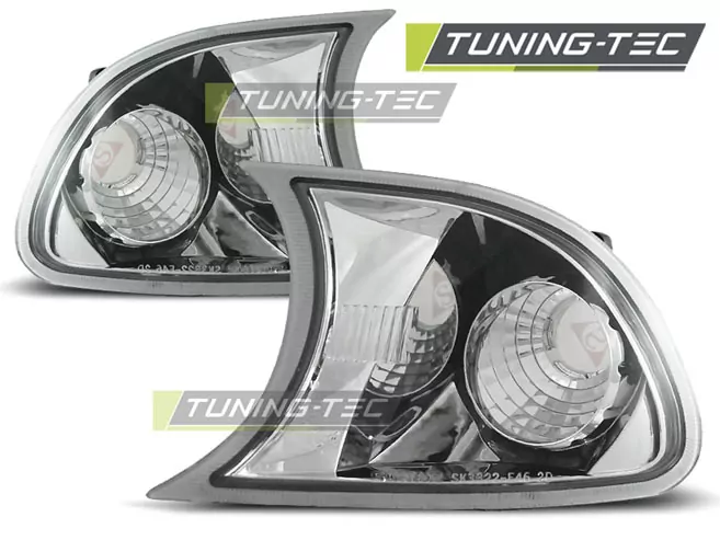 Front Direction Chrome Fits Bmw E46 09.01-03.03 Coupe