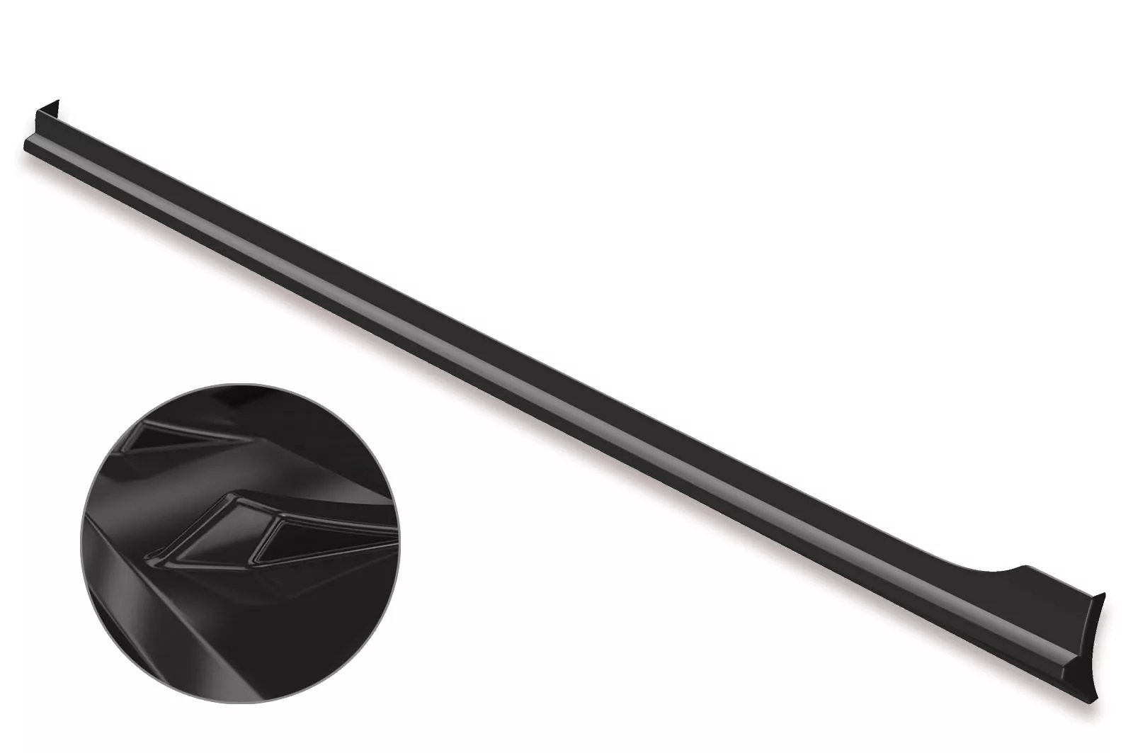 Seitenschweller für VW Golf V Typ 1K Glossy (schwarz hochglanz)