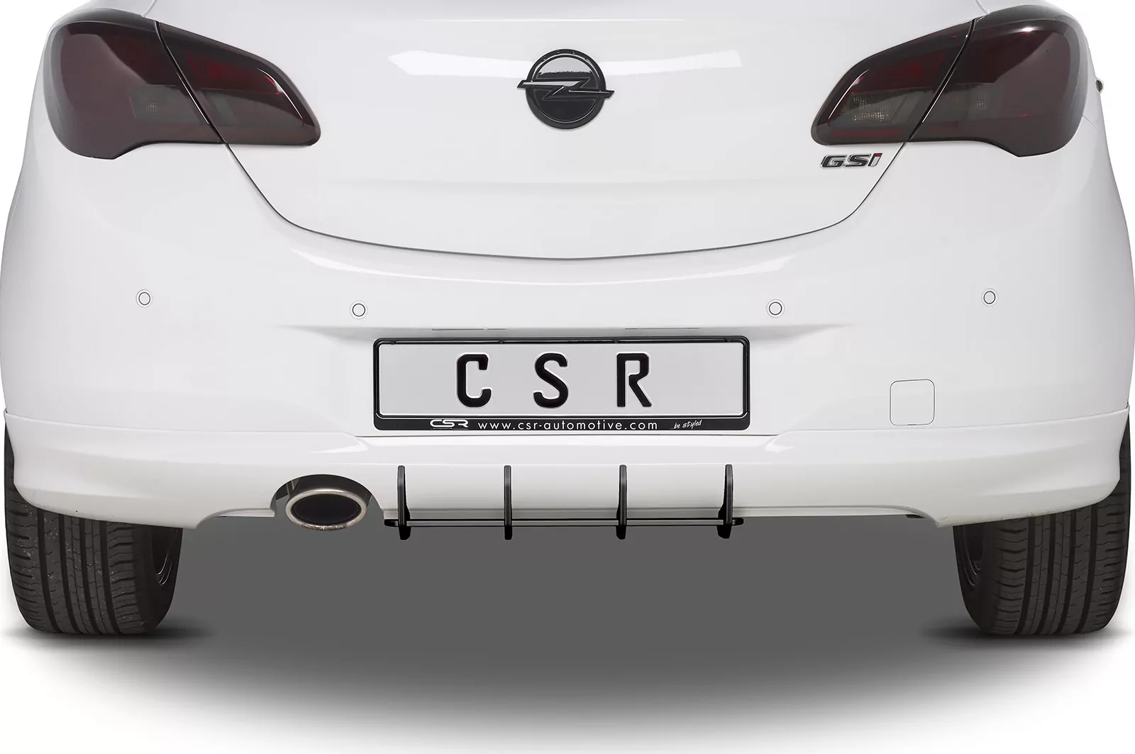 Racing Diffusor / Heckansatz für Opel Corsa E Gsi HA321