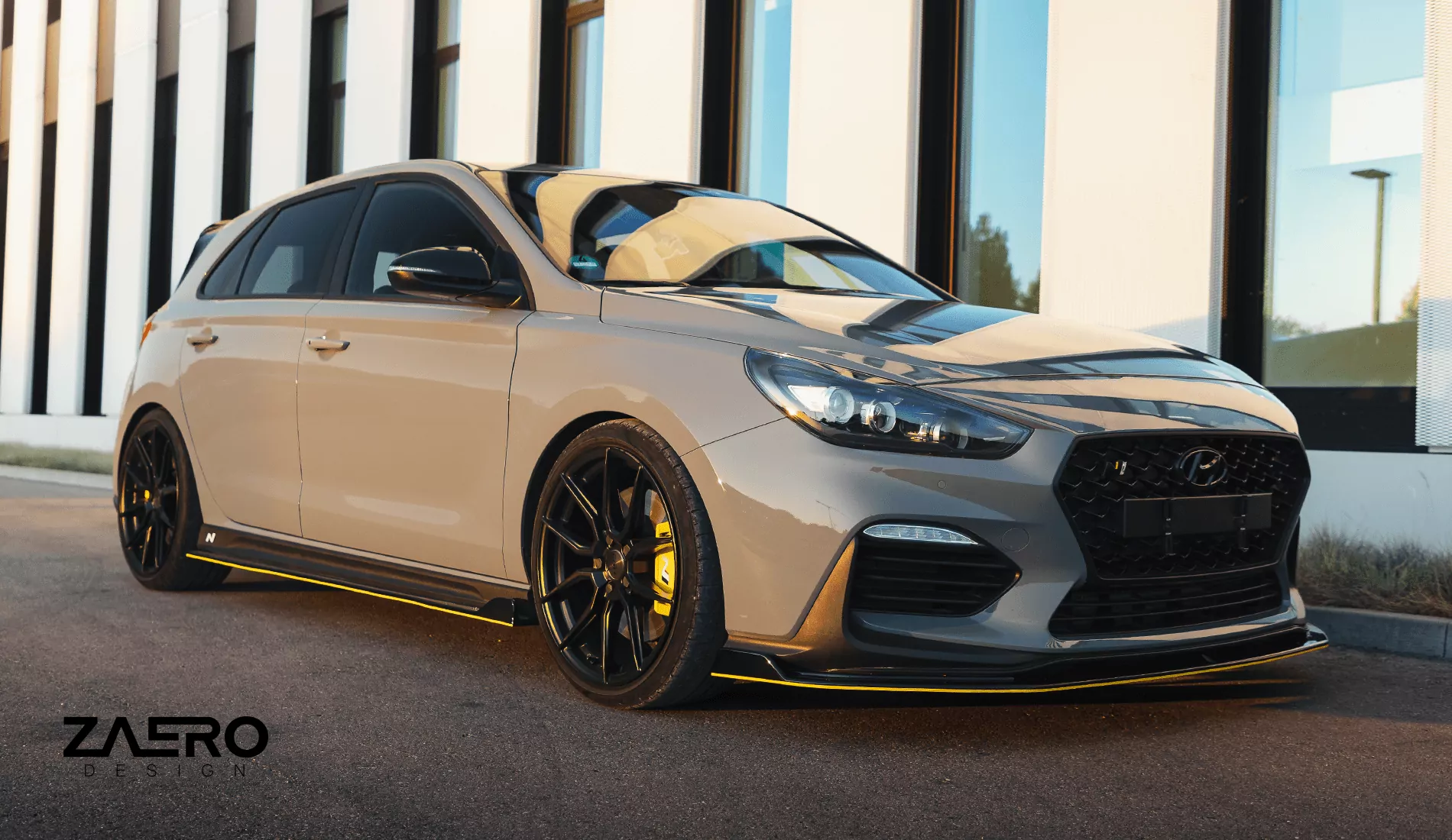EVO-1 Frontspoilerlippe für Hyundai I30N inkl. ABE