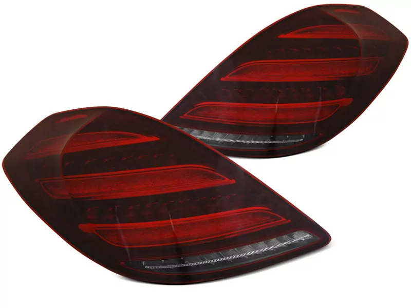 Led Tail Lights Red White Fits Mercedes S-klasa W222 13-17