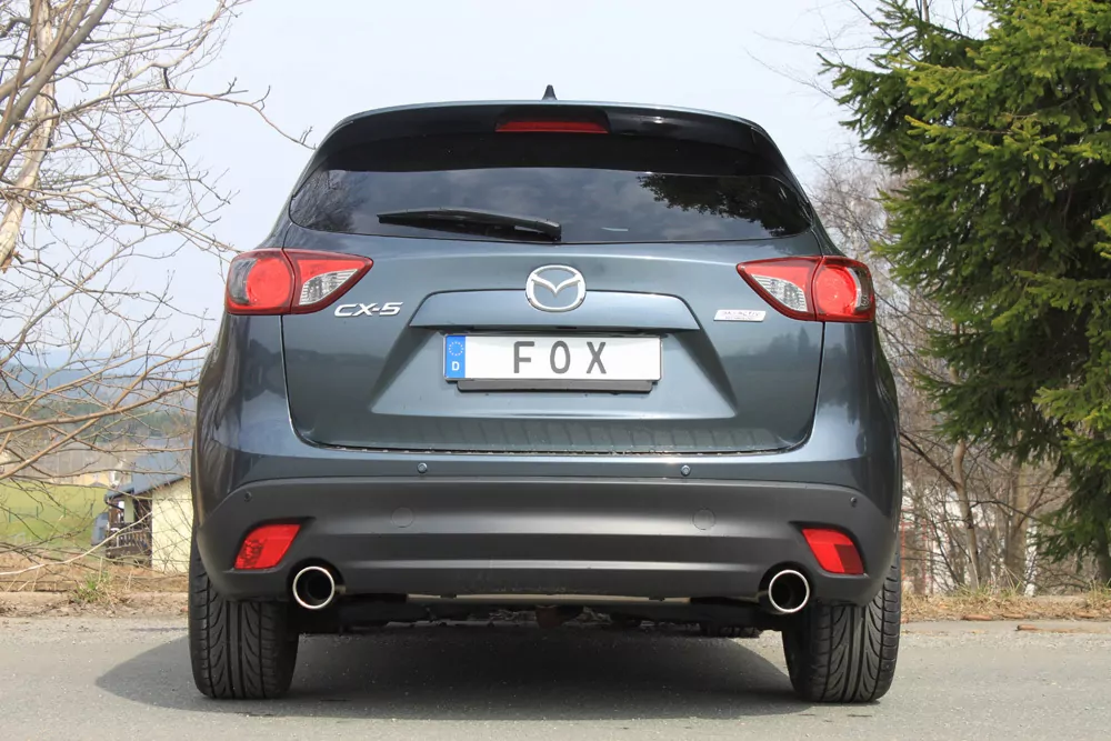 Mazda CX5 - KE/ GH  Endschalldämpfer quer rechts/links - 1x100 Typ 16 rechts/links