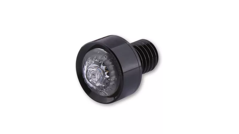 HIGHSIDER pro Mono LED Rücklichteinheit Schwarz/Transparent (1Stck)