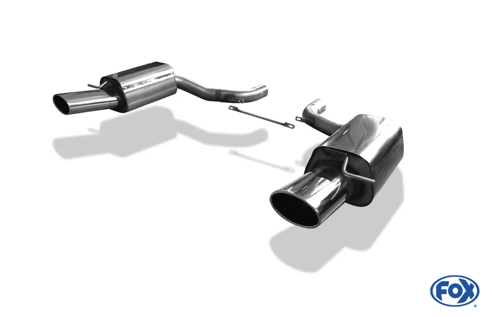 Audi RS6 4F  Endschalldämpfer rechts/links - 140x90 Typ 32 rechts/links