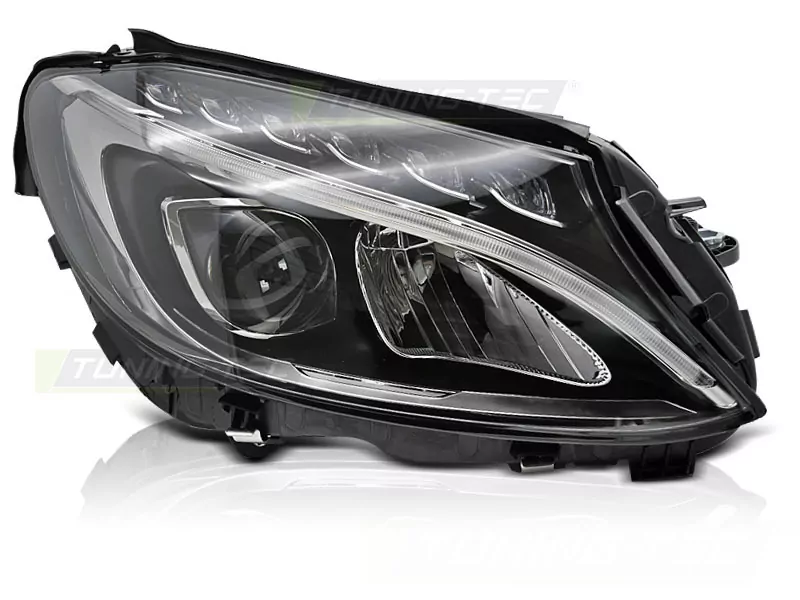 Led Headlight Black Right Side Tyc Fits Mercedes W205 14-18