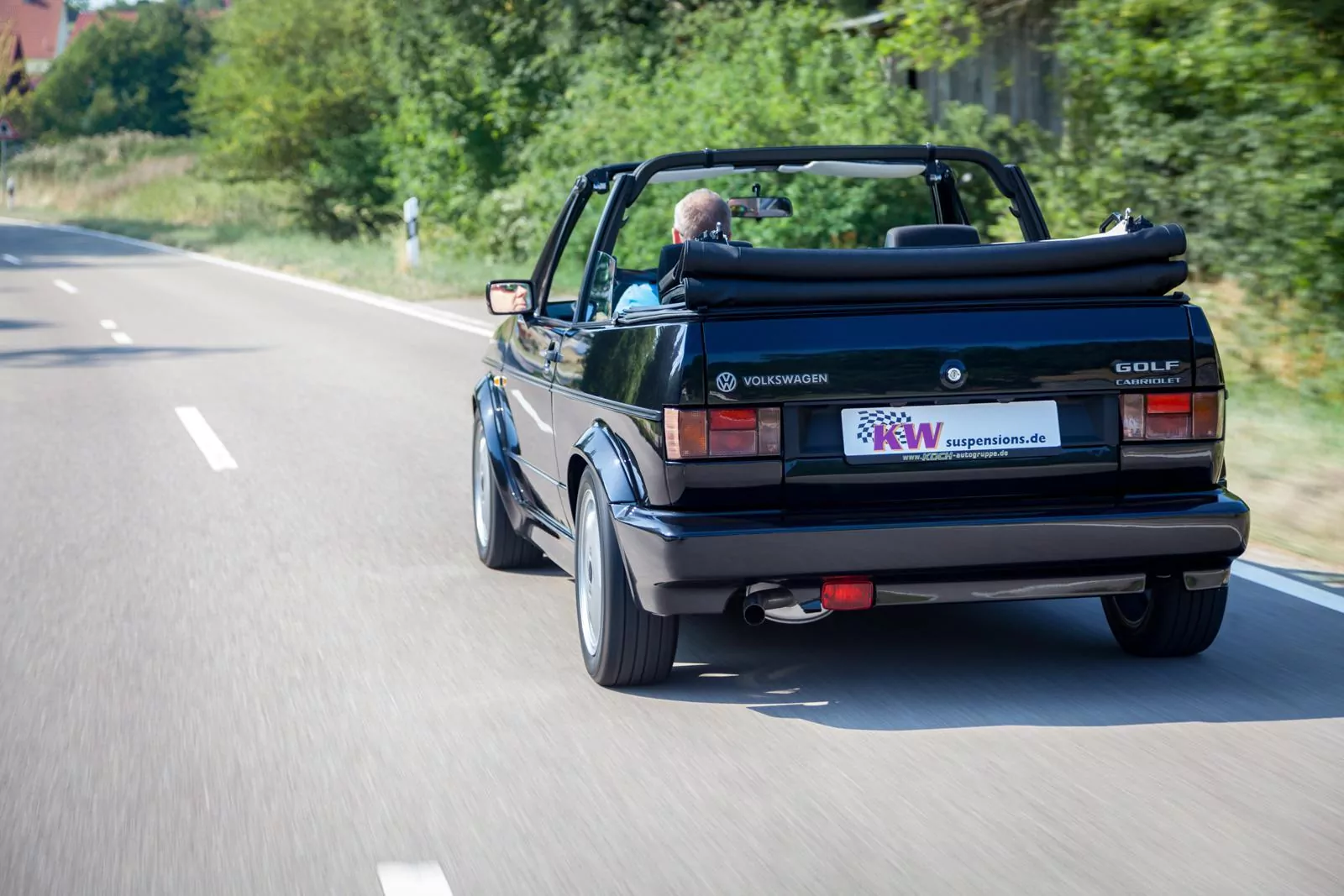 KW Gewindefahrwerk V1 inox VW GOLF I Cabriolet (155) 01/1979-08/1993