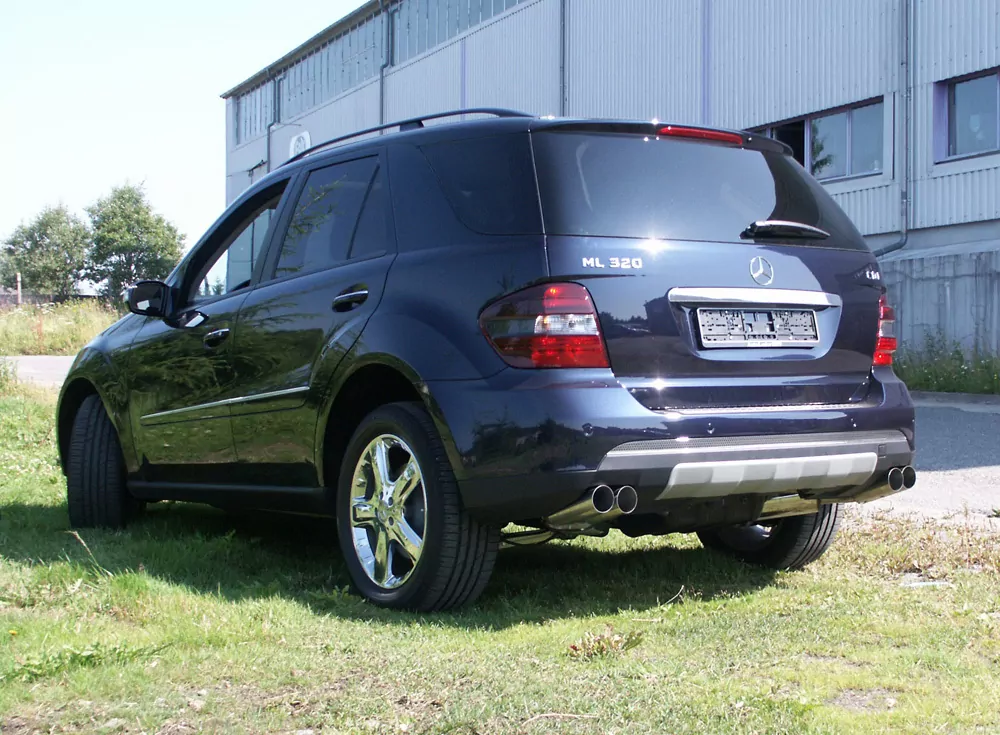 Mercedes M-Klasse Typ W164  Endschalldämpfer rechts/links - 2x76 Typ 10 rechts/links