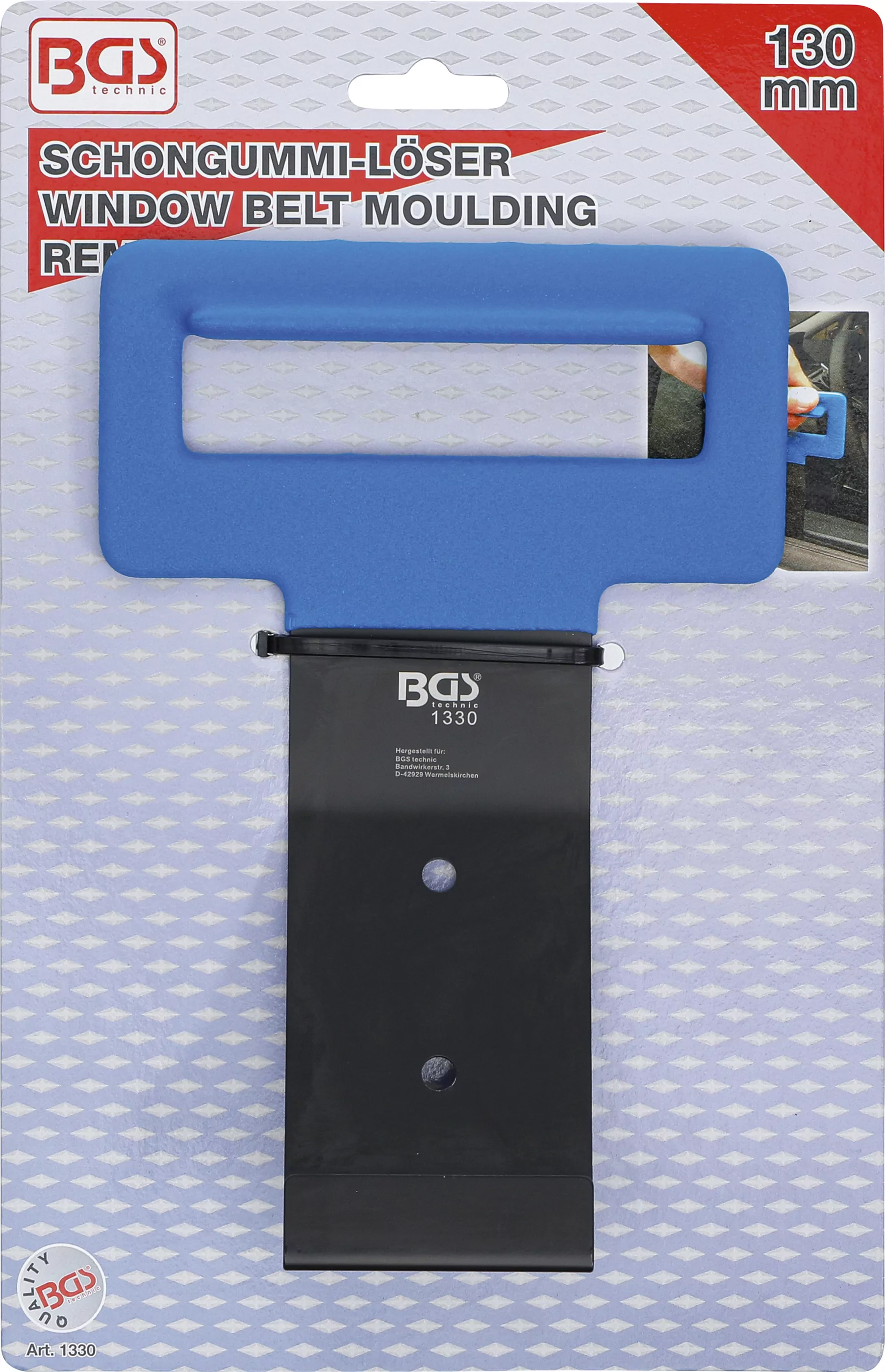 Kantenschutz- und Dichtgummi-Löser