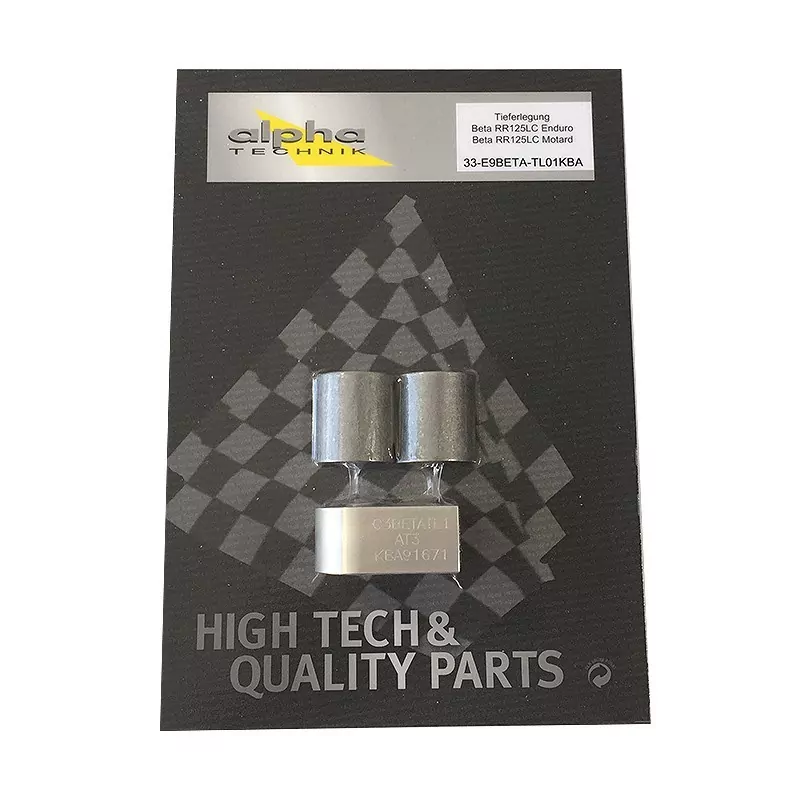 alpha Technik Tieferlegungssatz 30mm für Beta RR125 Typ E9 Modelljahr 2018-