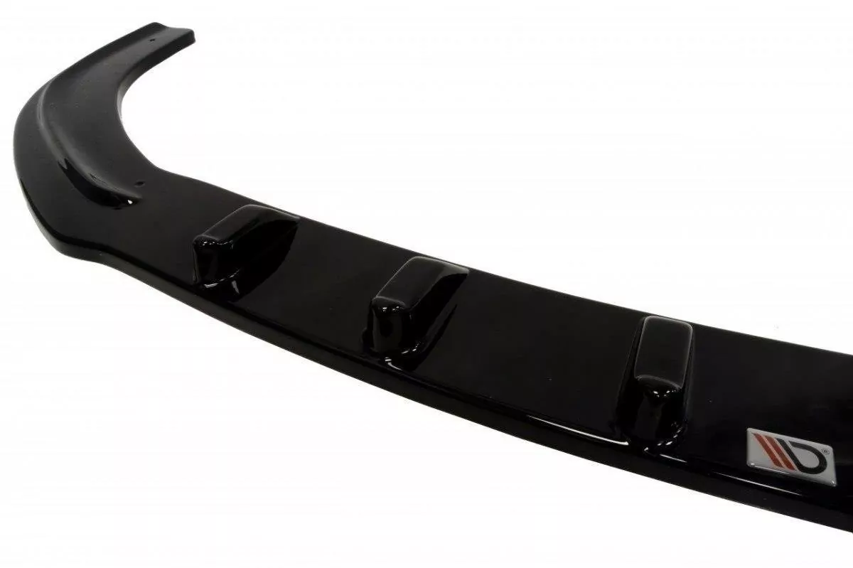 Front Ansatz Passend Für Passend Für MAZDA 6 MK2 (FÜR DYNAMIC SPORTSTOßSTANGE) Schwarz Hochglanz Schwarz Hochglanz