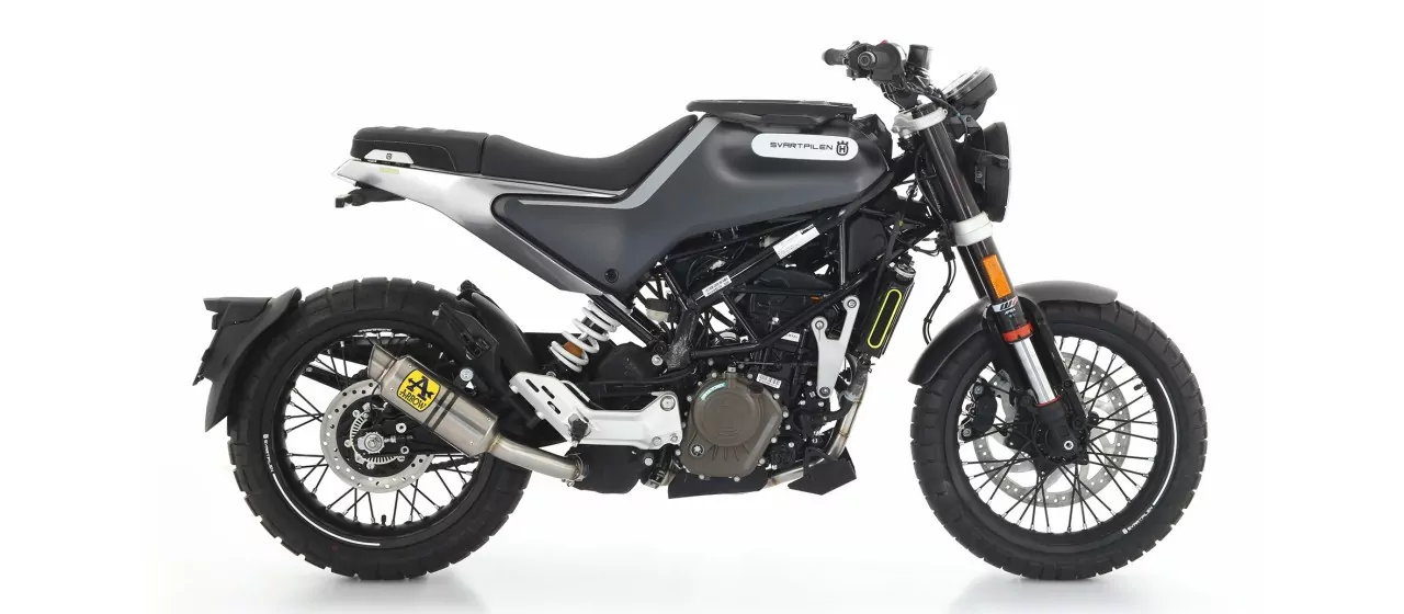 Arrow GP2 Titan Husqvarna Svartpilen/Vitpilen 125 21-