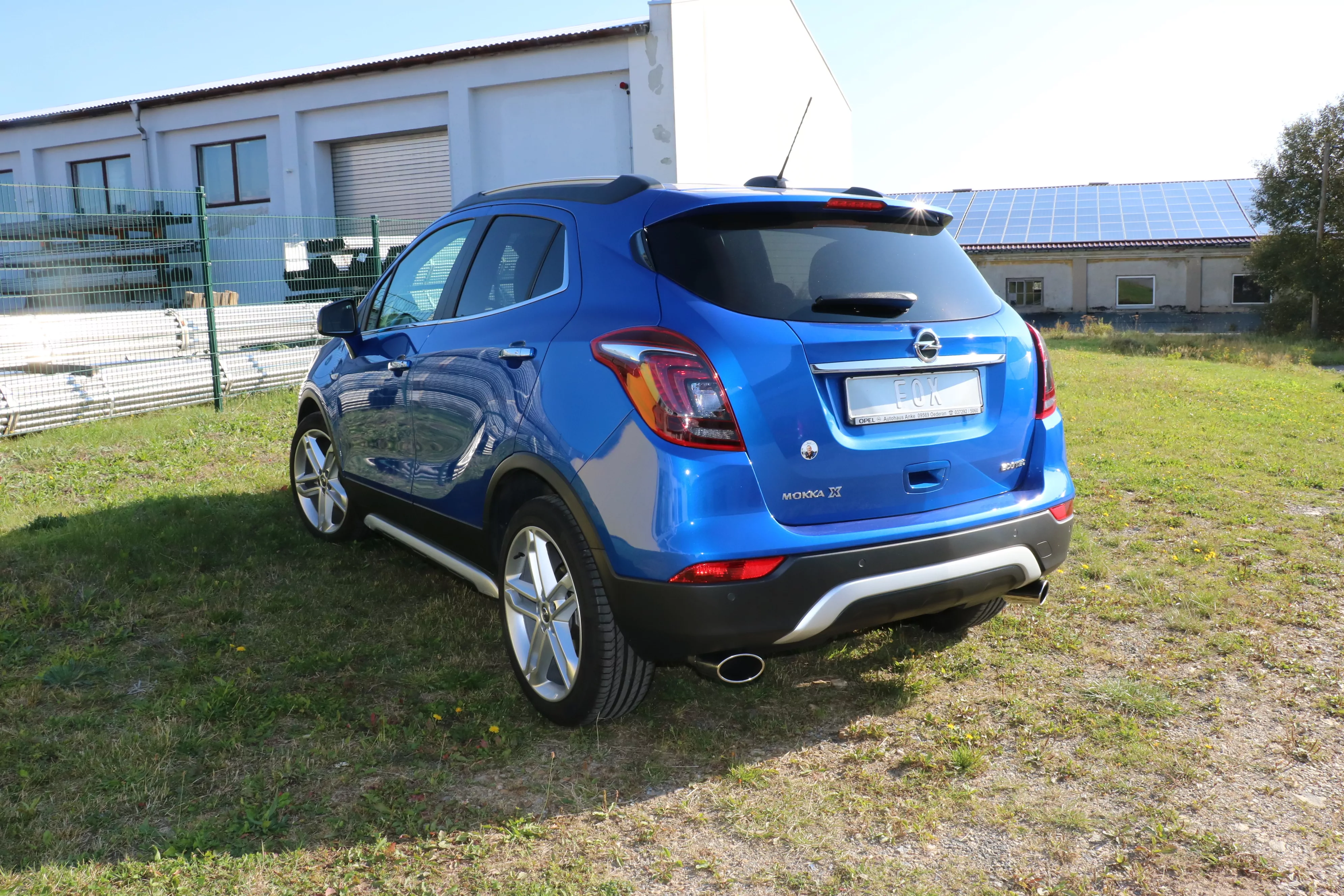 Opel Mokka 4x4 & 4x2  Endschalldämpfer rechts/links - 115x85 Typ 38 rechts/links