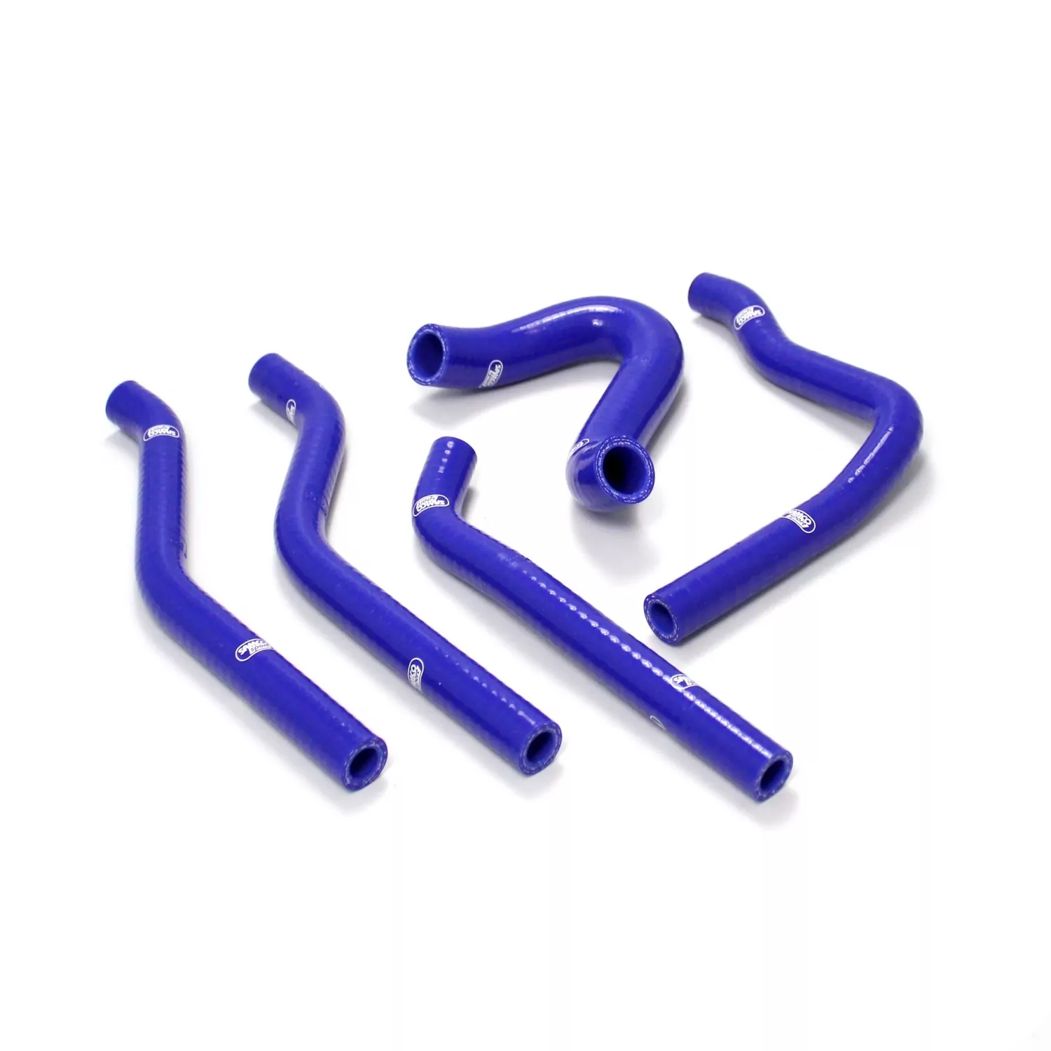 SAMCO SPORT Siliconschlauch Kit blau für Kawasaki KX250 Modelljahr 1990-1991