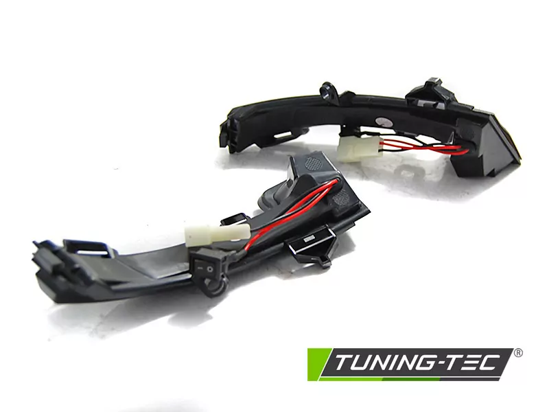 Side Direction In The Mirror Smoke Led Seq Fits  Skoda Octavia Iii 12-20