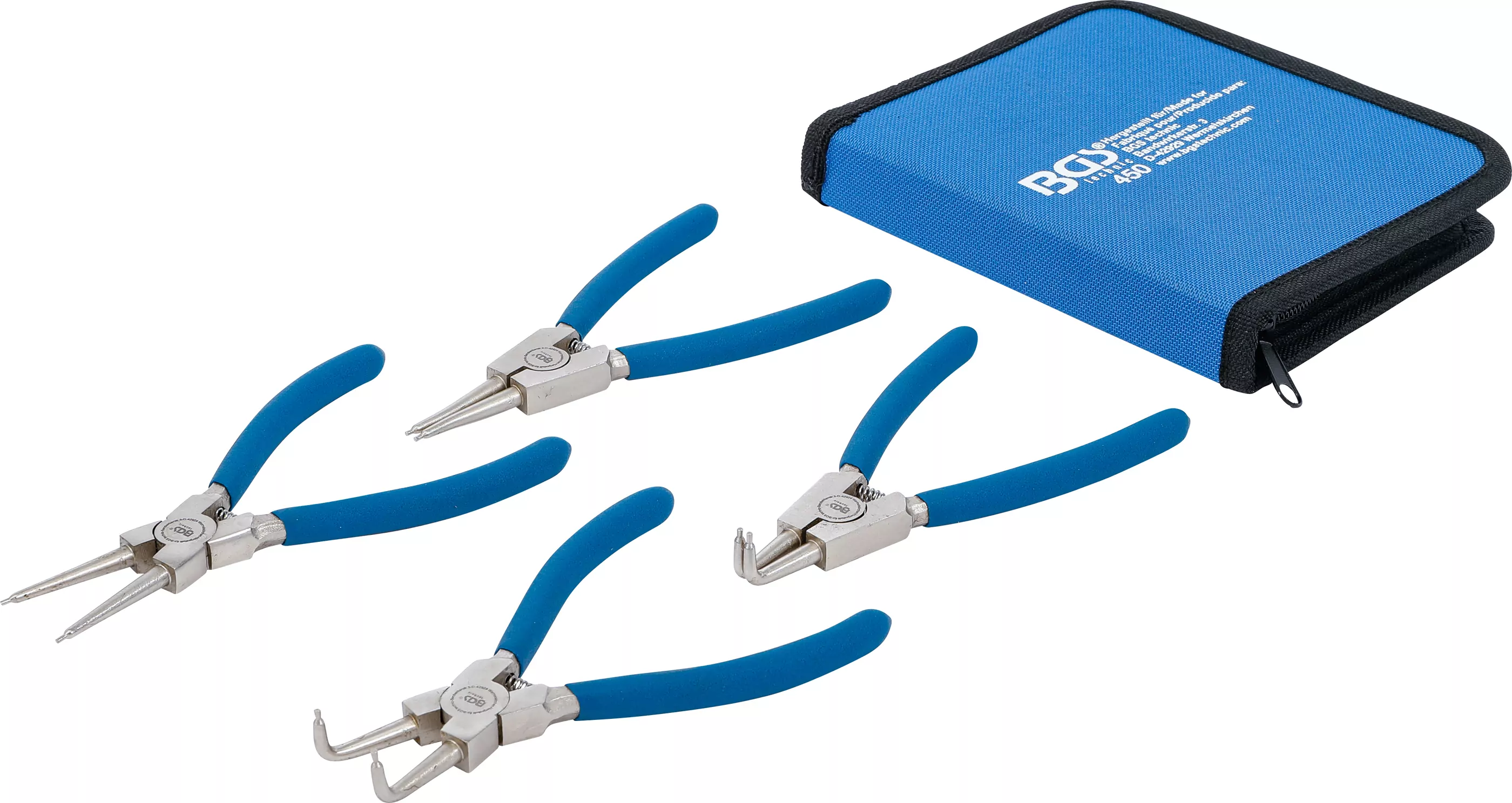 Sprengringzangen-Satz | 150 mm | 4-tlg.